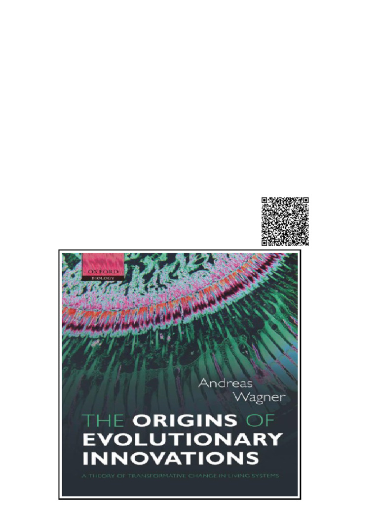 (Ebook) The Origins of Evolutionary Innovations: A Theory of ...