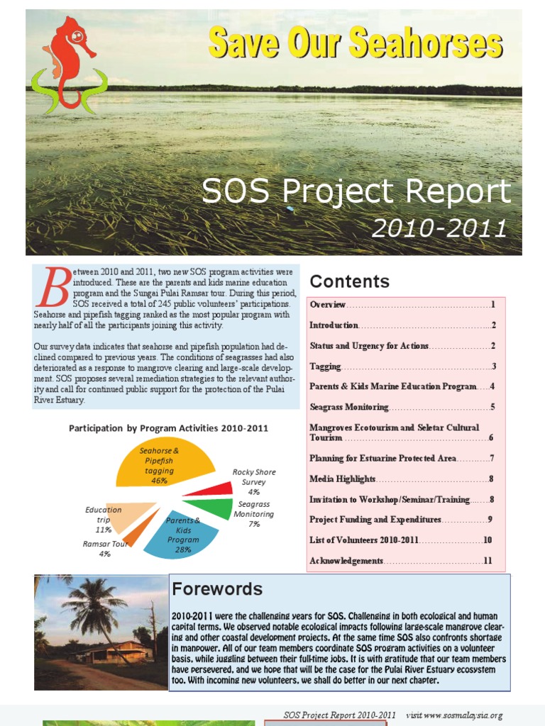 SOS Project Report: 2010-2011 Overview | PDF | Systems Ecology ...