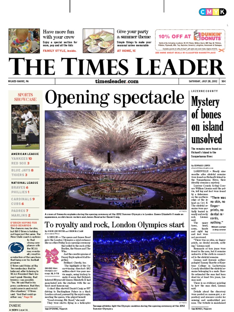 Times Leader 07-28-2012 | PDF | Hydraulic Fracturing | Influenza Vaccine