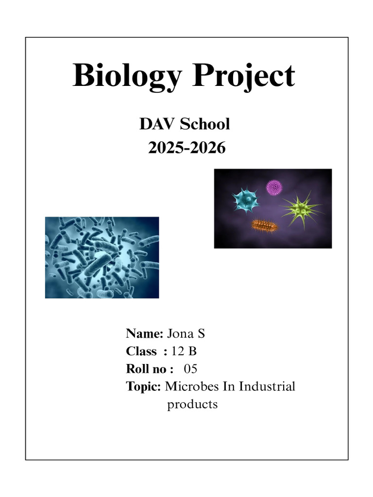 Biology Project | PDF