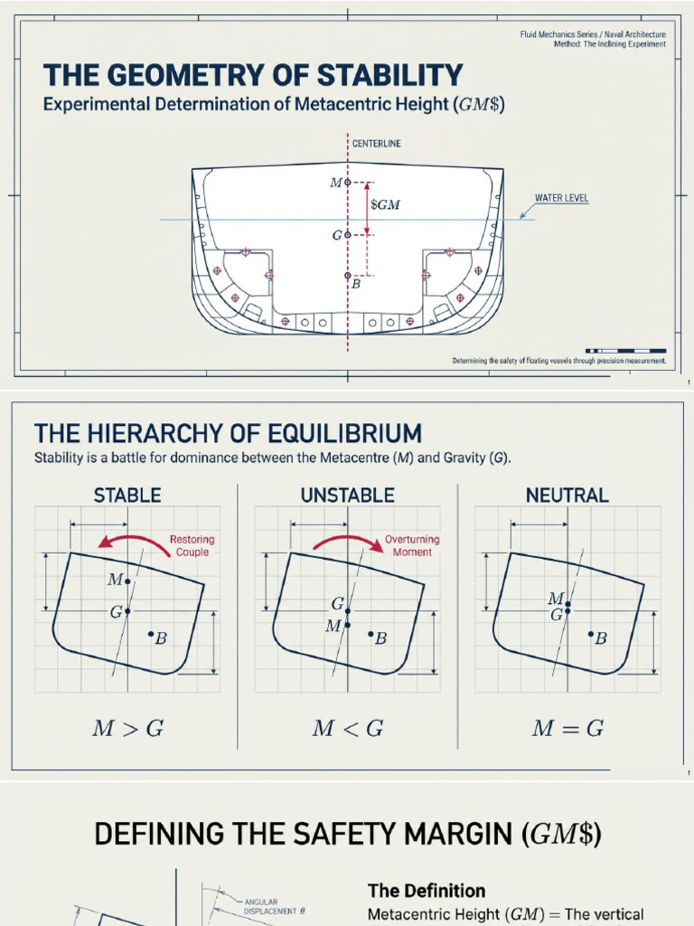 Vessel Stability Inclining Experiment | PDF