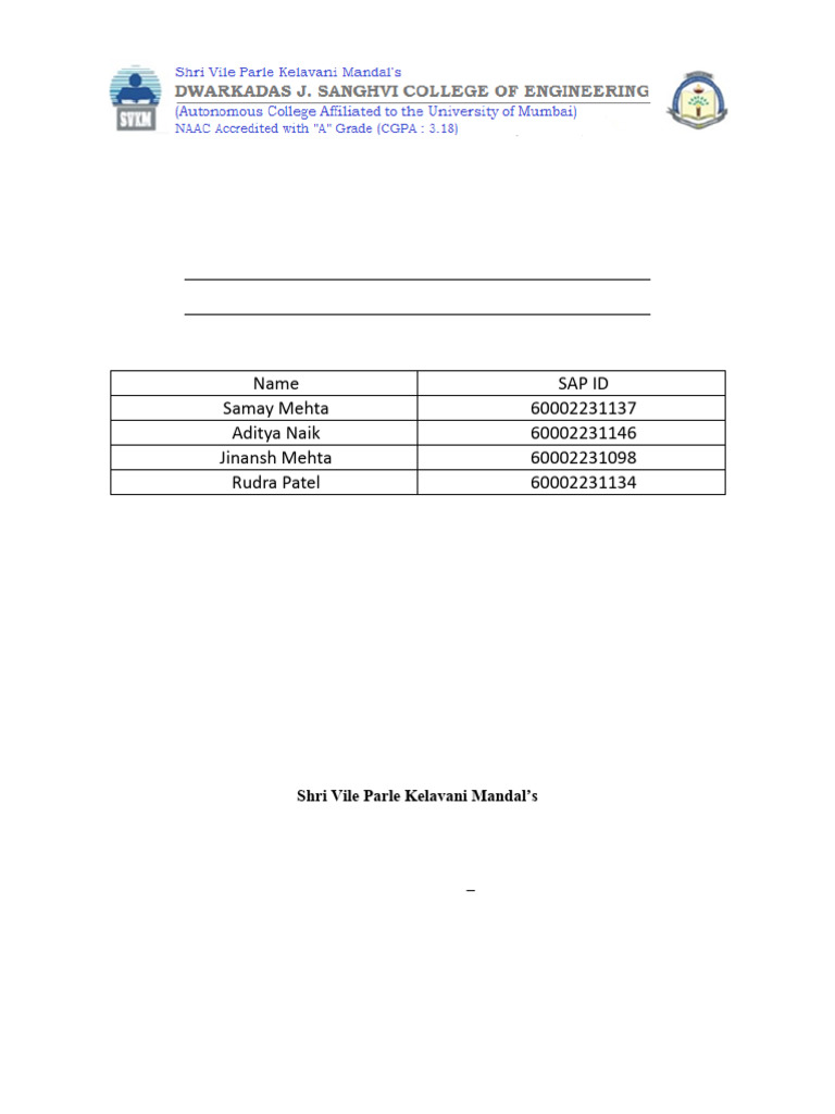 Rough Ipd Report | PDF | Internet Of Things | Computer Vision