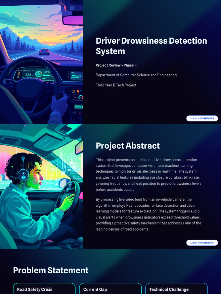 Driver Drowsiness Detection System | PDF | Traffic Collision | Machine ...