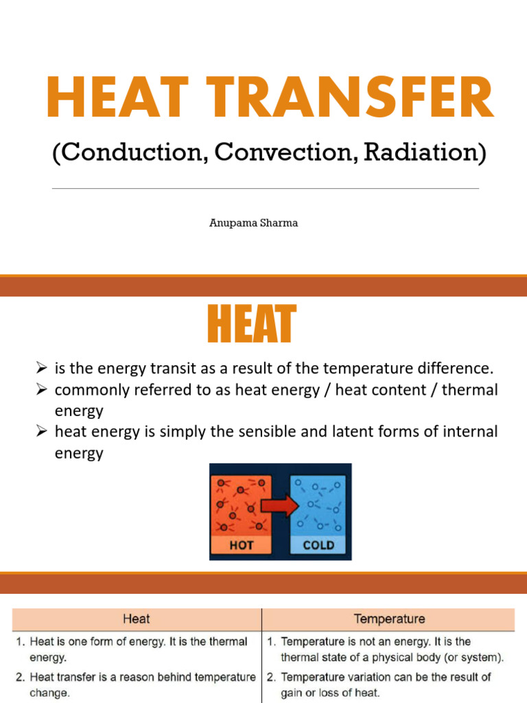 Lecture - 6 Introduction To Heat Transfer | PDF | Heat Transfer ...