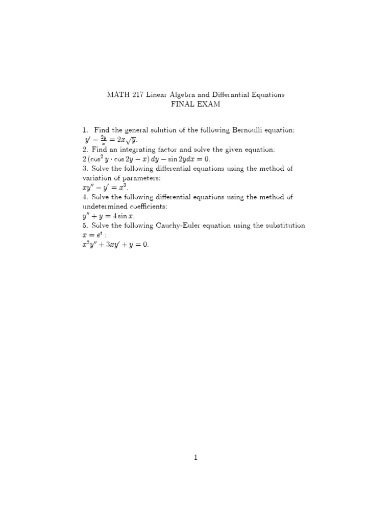 217 Final | PDF