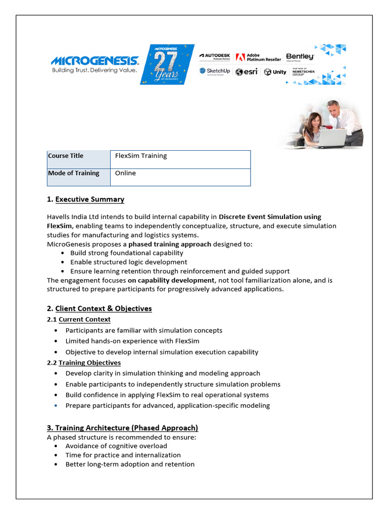 Felxsim Training Course Content - Havels | PDF | Simulation ...