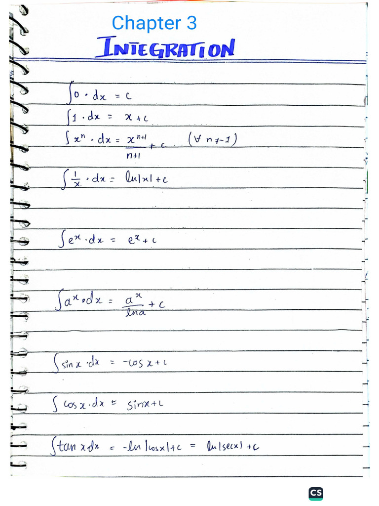 Chapter 3 Integration | PDF