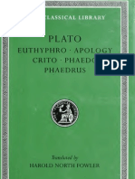 Plato - Euthyphro Apology Crito Phaedo Phaedrus