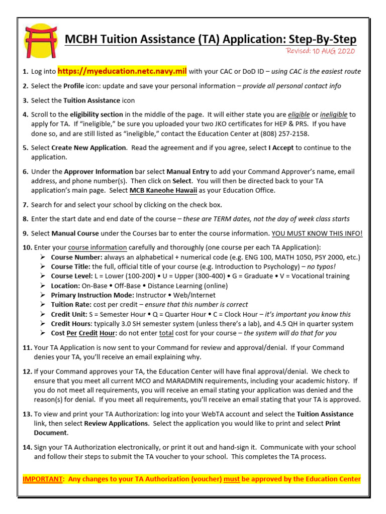 TA Application Process | PDF | Course Credit