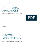 Functional Appliances: Click To Edit Master Subtitle Style Dr. Rashid Mahmood