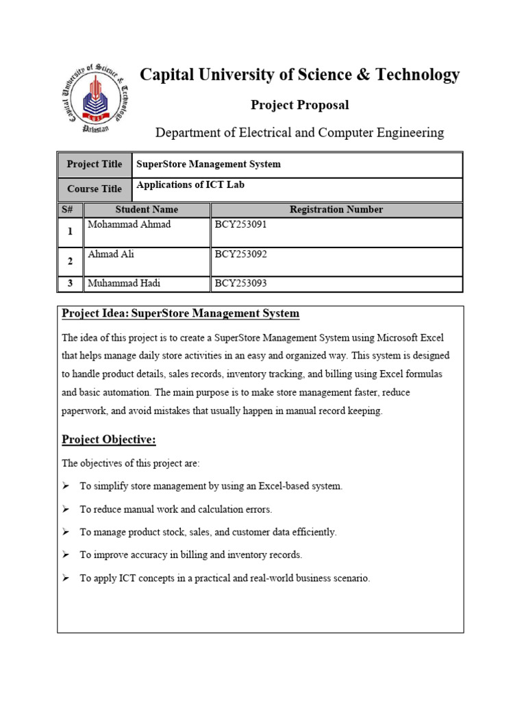 Project Proposal | PDF