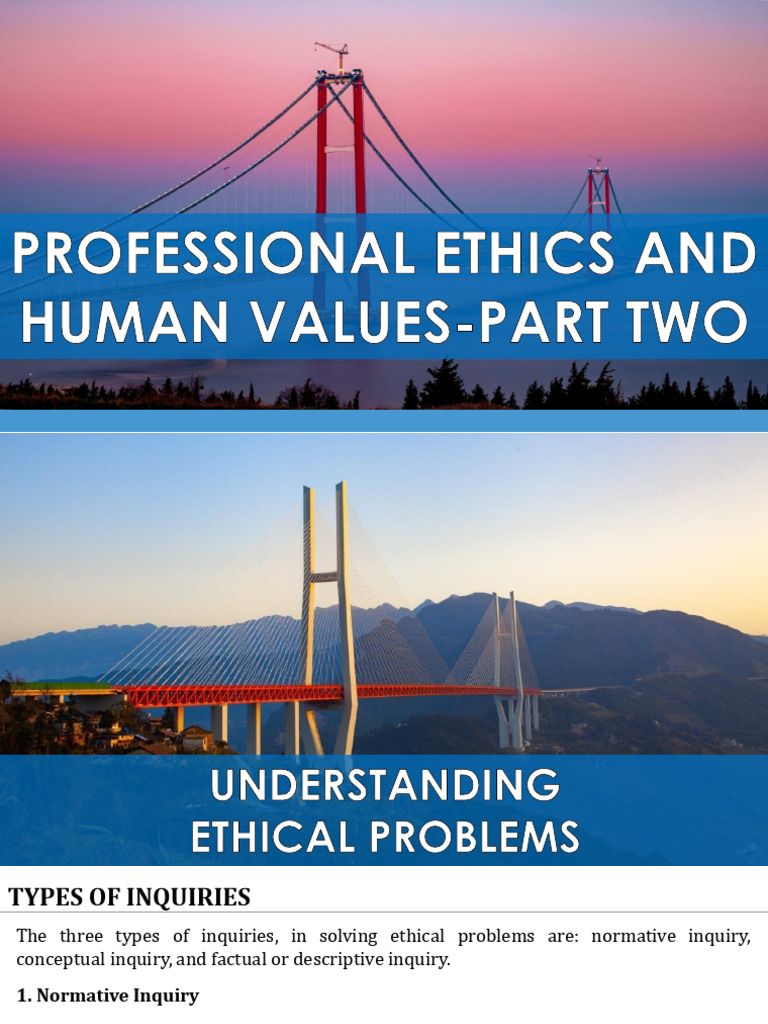 CE195-5 - Professional Ethics and Human Values - Part 02 - JRL - 1T2425 ...