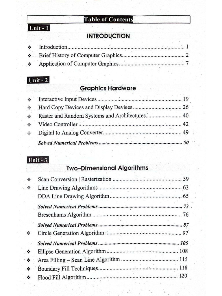 Computer Graphics Manual Concepts Applications For CG 101 | PDF