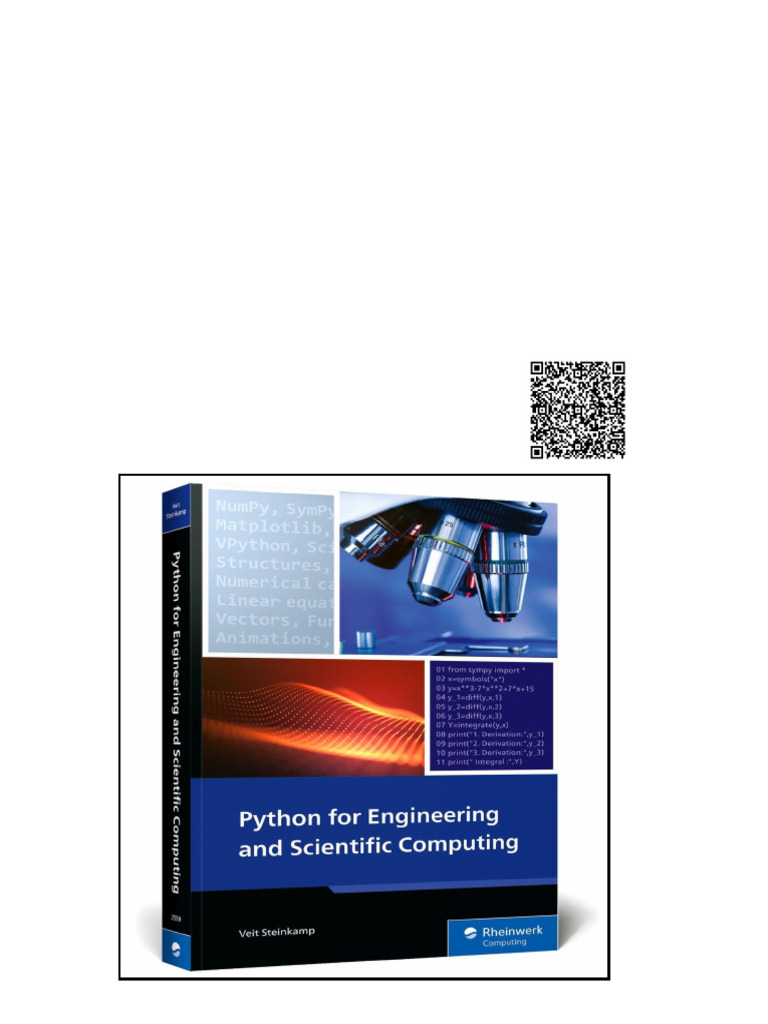 (Ebook) Python For Engineering and Scientific Computing by Veit ...
