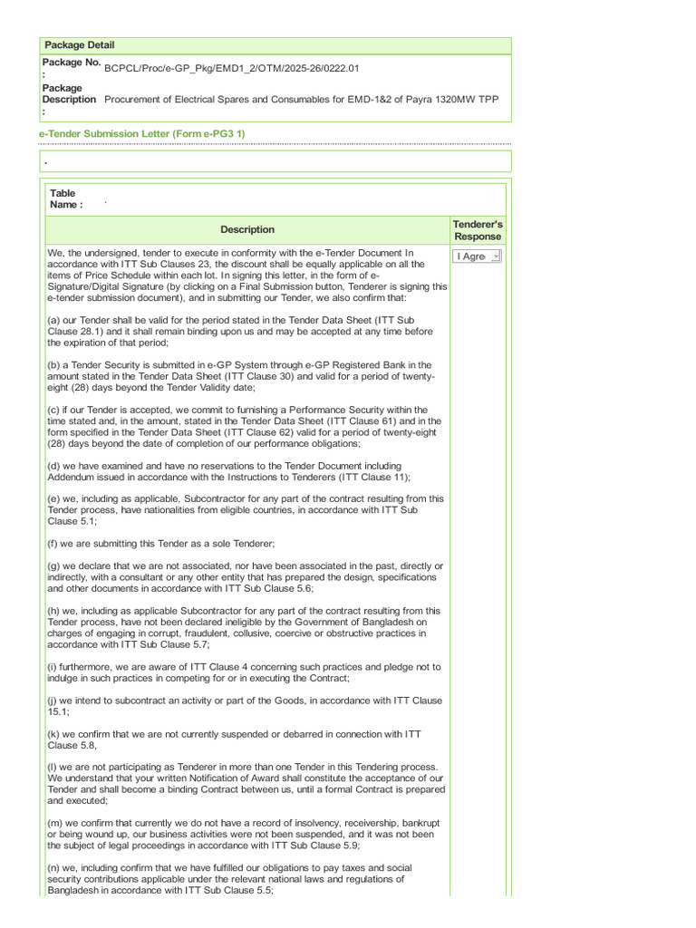Section5 - Tender and Contract Forms | PDF | Mains Electricity | Relay