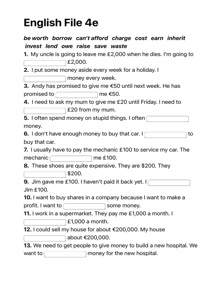 English File 4e 2 | PDF