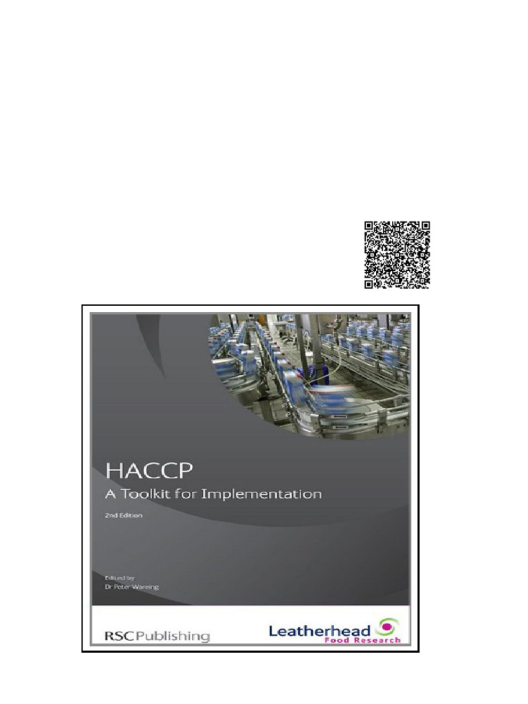 HACCP A Toolkit For Implementation 2nd Edition. Edition Peter Wareing ...