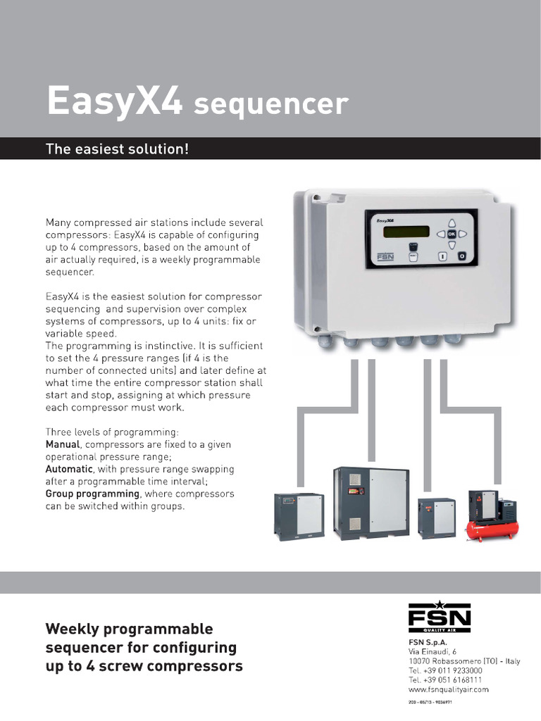 Easy x4 Sequencer - en | PDF