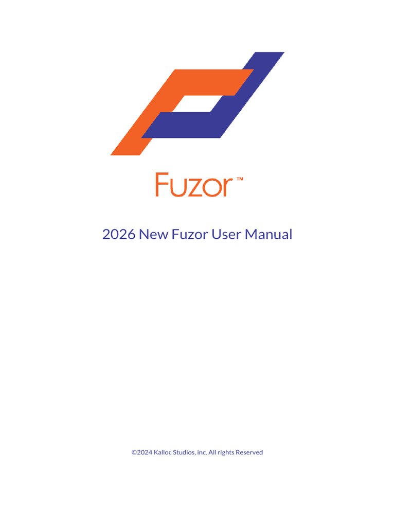 2026 New Fuzor User Manual-V3-20260310 - 174134 | PDF | 3 D Computer ...