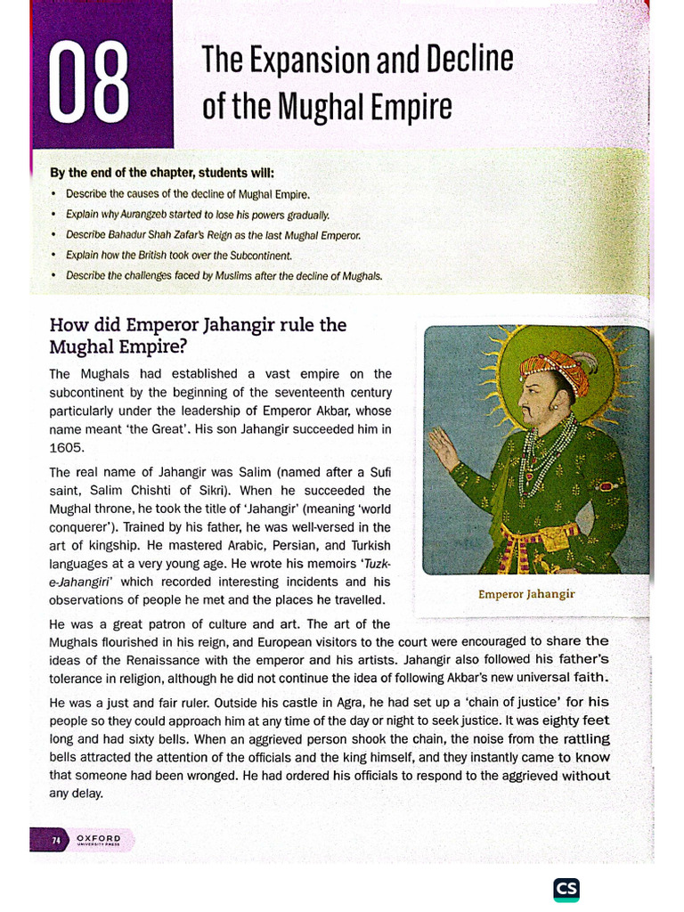 Unit 8 The Expansion Amd Decline of Mughal Empire | PDF