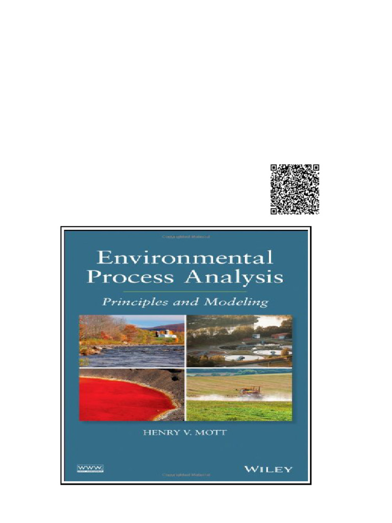 Environmental Process Analysis Principles and Modeling 1st Edition ...