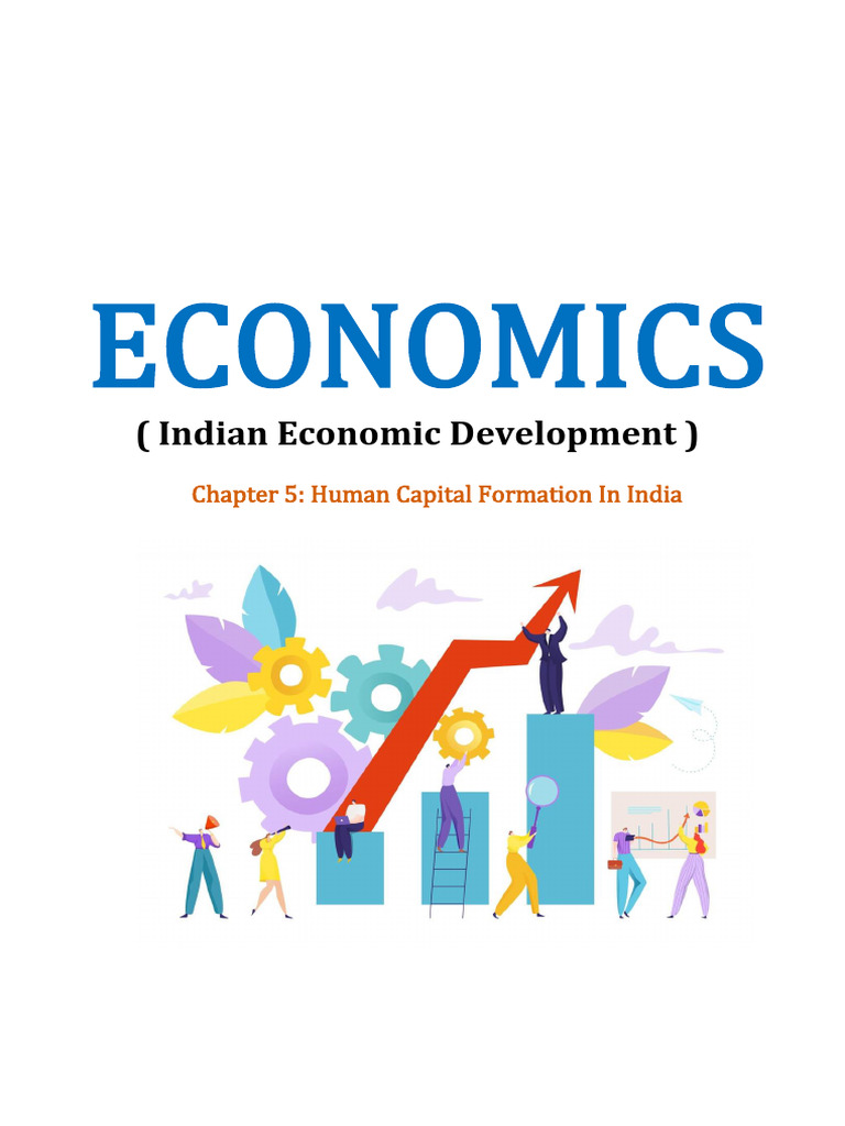 Chapter - 5 Human Capital Formation in India | PDF | Cost Of Living ...