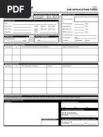 Candidate Information Form Template | PDF