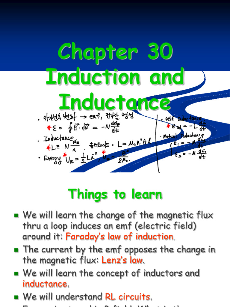 Induction and Inductance | PDF | Electromagnetic Induction | Inductance