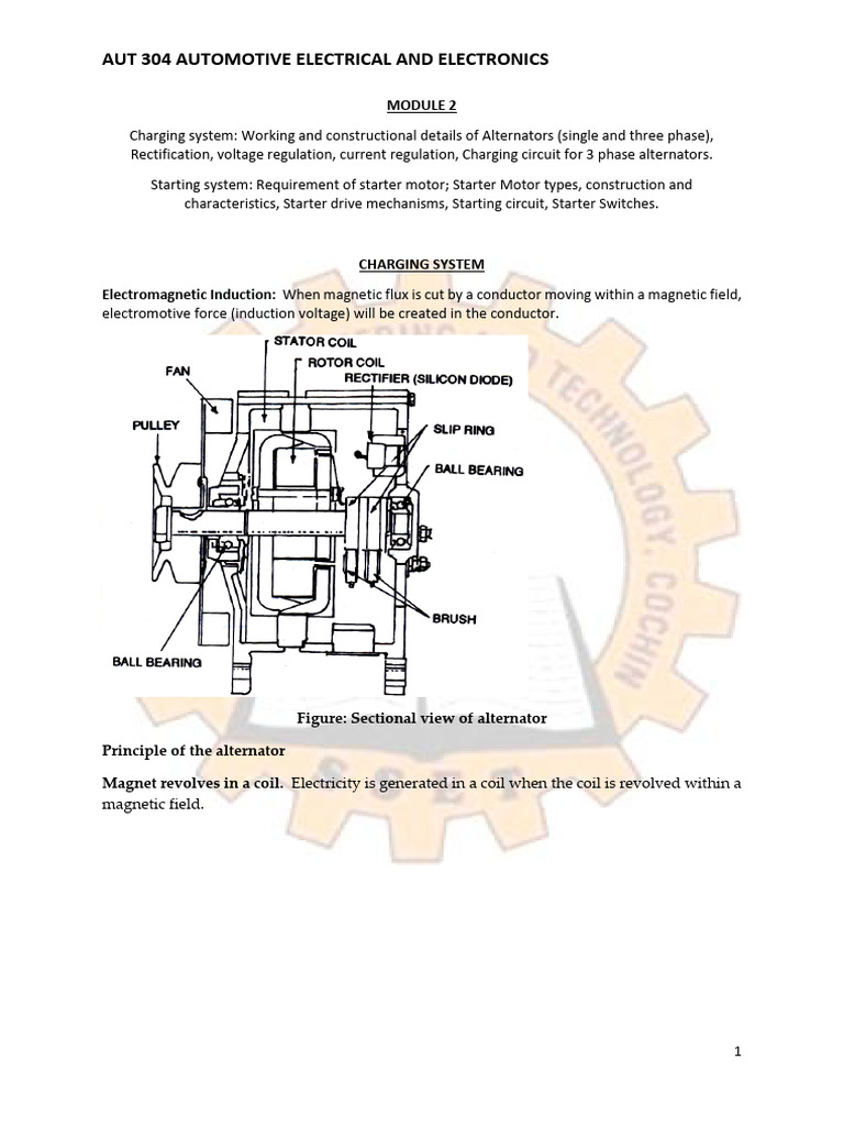 Aee Notes - Module 2 | PDF | Rectifier | Electric Motor