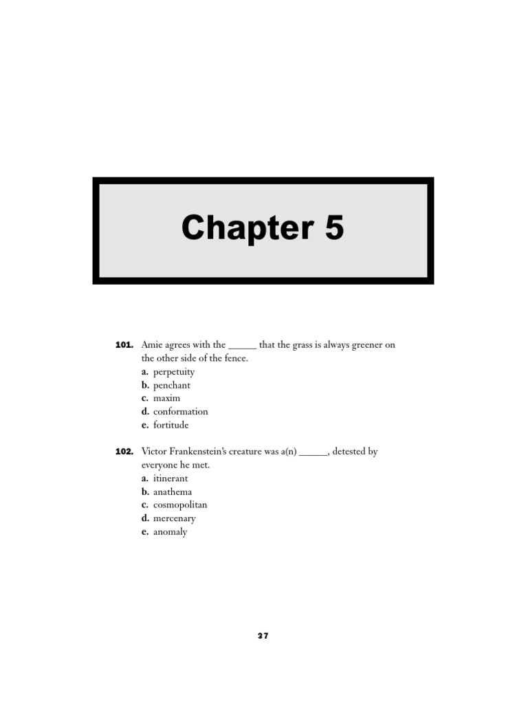 Practice Questions - Sentence Completion (With Answers ...