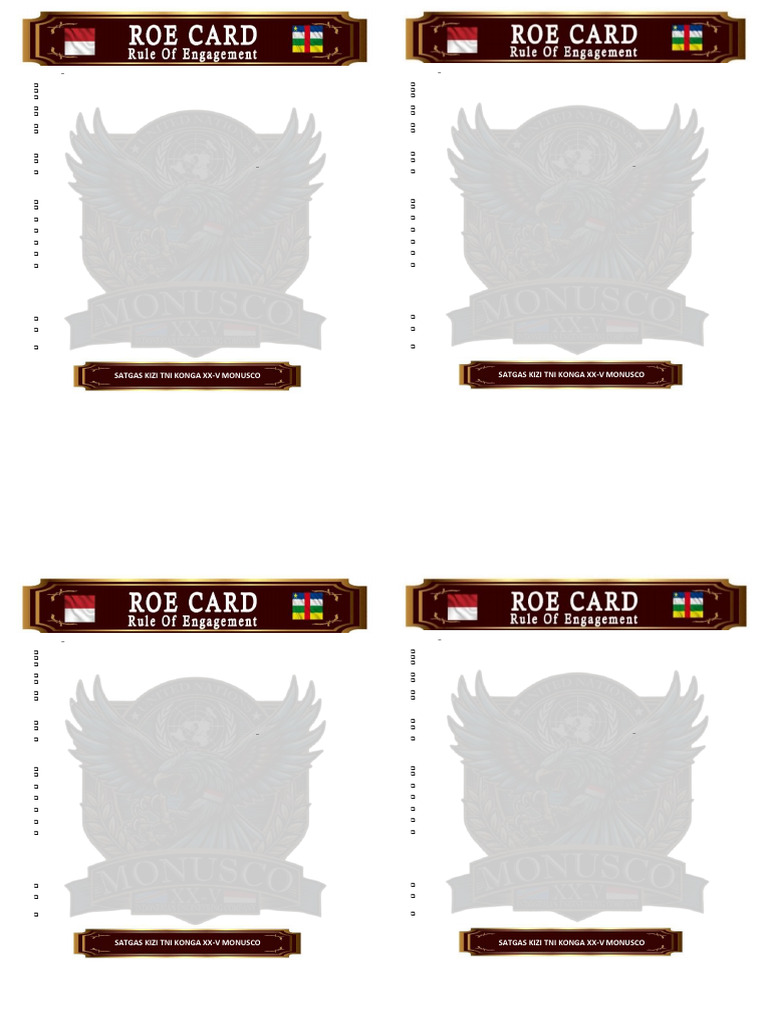 File Roe Card | PDF