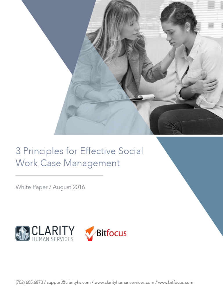 3 Principles For Effective Social Work Case Management | PDF | Empathy ...