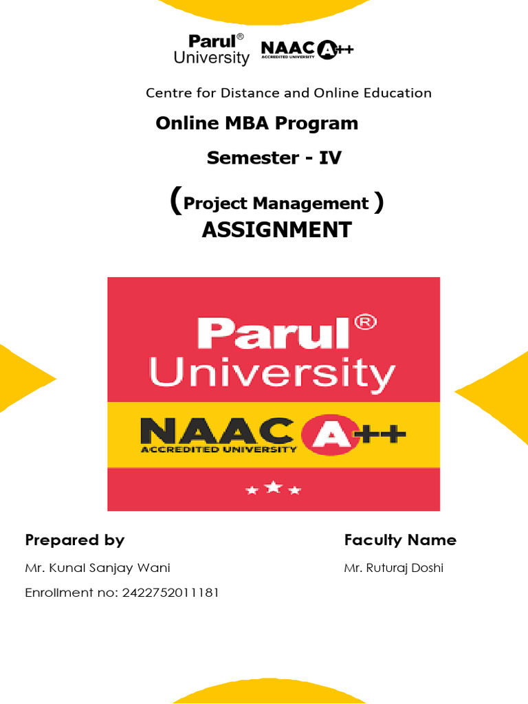 PM Assignment | PDF | Business