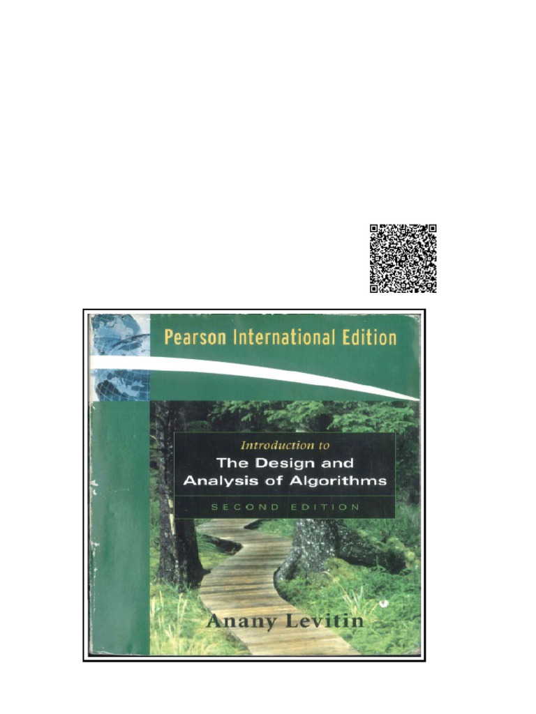Introduction To The Design Analysis of Algorithms Second Edition ...