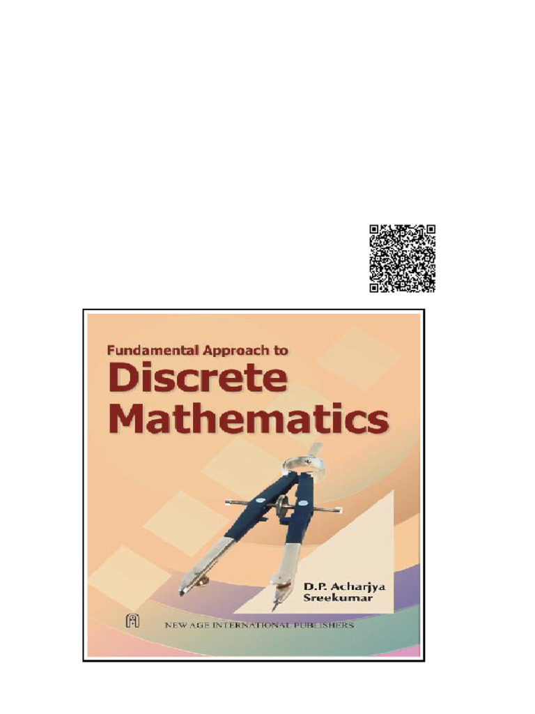 Fundamental Approach To Discrete Mathematics Acharjya D.P. | PDF | Set ...