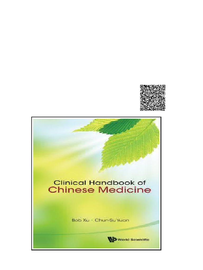 Clinical Handbook of Chinese Medicine Hardcover Bob Xu Chunsu Yuan ...