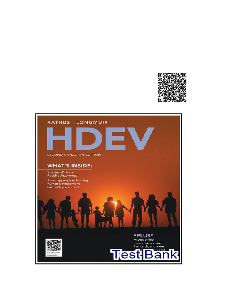 HDEV Canadian 2nd Edition Rathus Test Bank | PDF | Behavioural Sciences ...