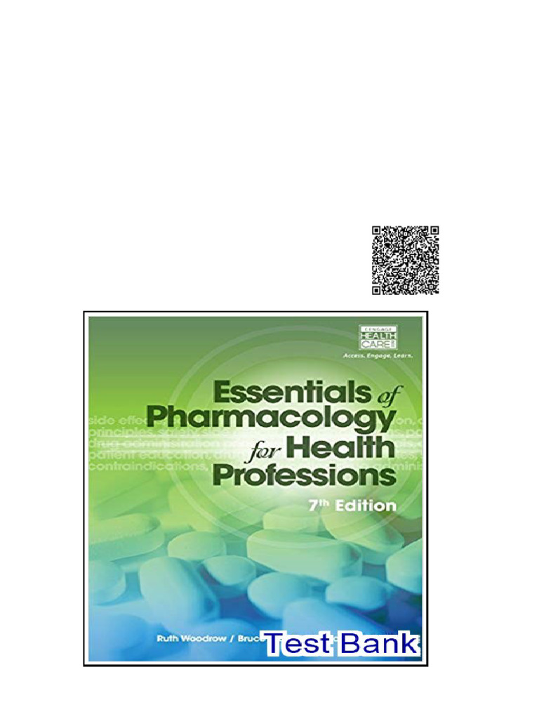 Essentials of Pharmacology for Health Professions 7th Edition Woodrow ...