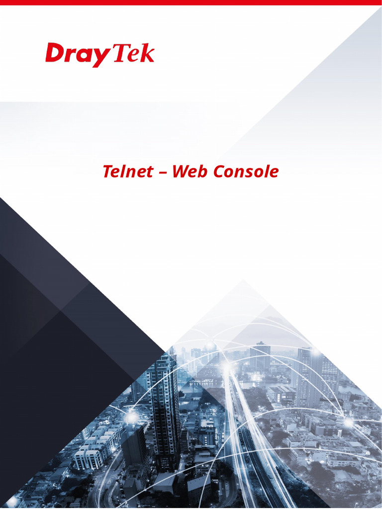 Telnet Web Console 3.0 | PDF