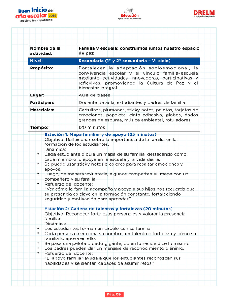 Sesion Primero y Segundo de Secundaria Lunes 16mar Augusto | PDF ...