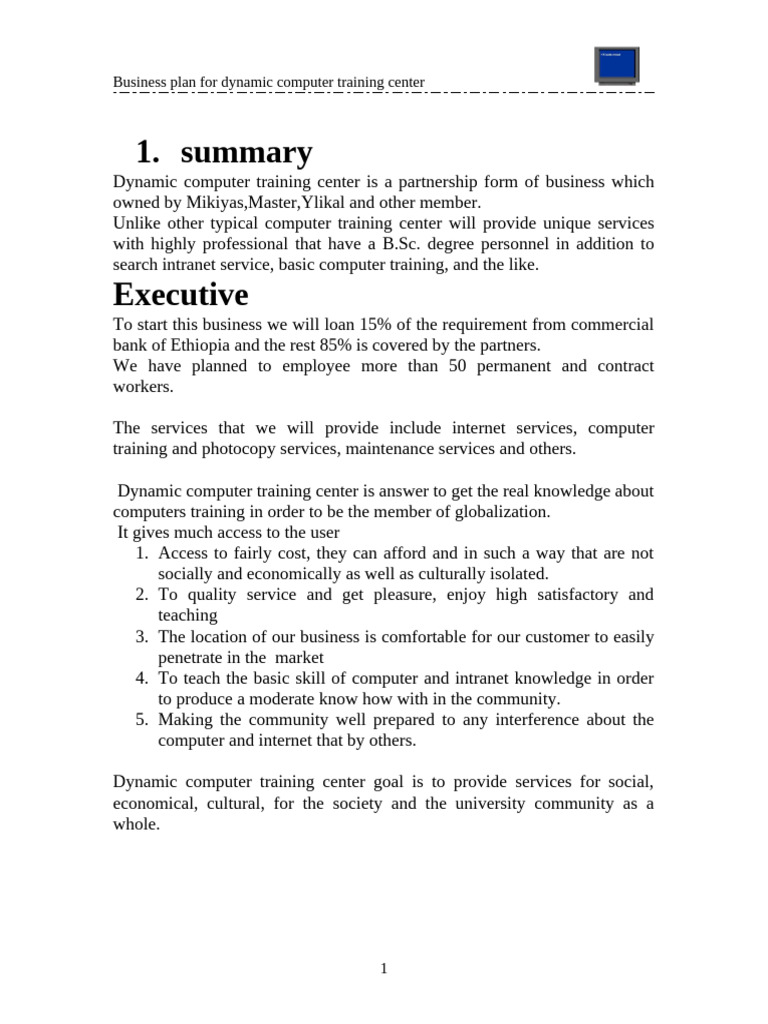 A Dynamics Computer Training | PDF | Business | Startup Company