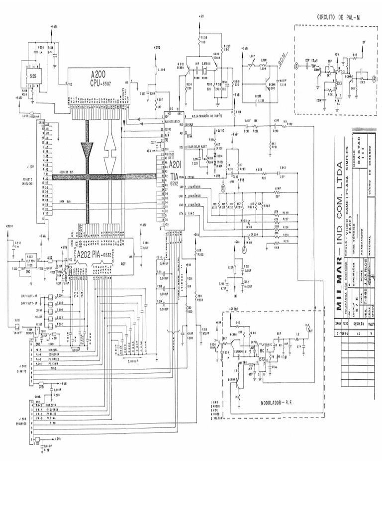 Milmar Dactar3 Schematics | PDF