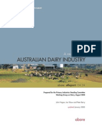 Australian Dairy Industry: A Review of The