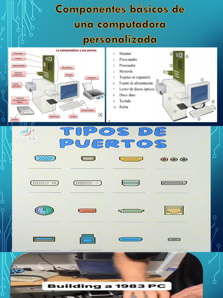 3 Clase Iutcm Componentes | PDF | Unidad de estado sólido | USB