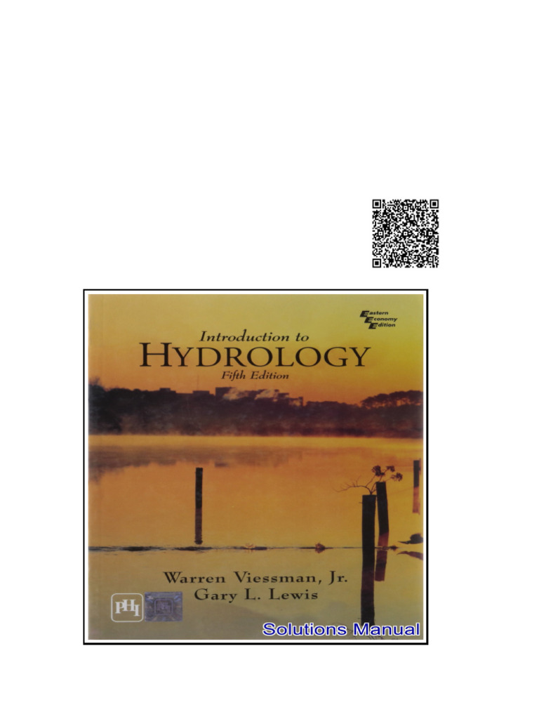 Introduction To Hydrology 5th Edition Viessman Solutions Manual | PDF | Entrepreneurship | Learning