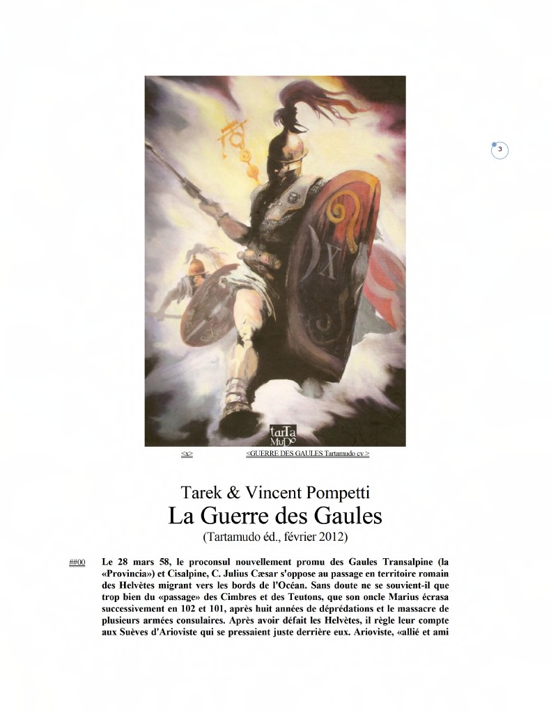 Confession D Histoire La Guerre Des Gaules LA GUERRE DES GAULES | Dessin animé