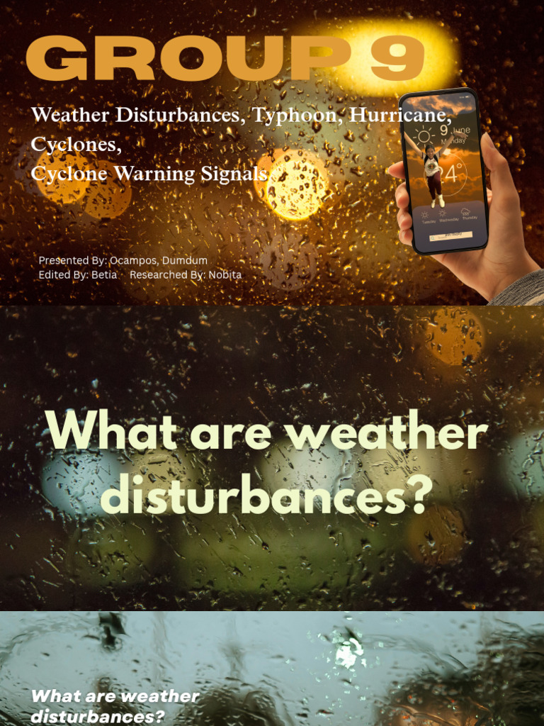 Weather Disturbances Typhoon Hurricane Cyclones Cyclone Warning Signals ...