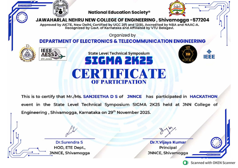 Hardware Hackathon (Sigma 2k25) | PDF
