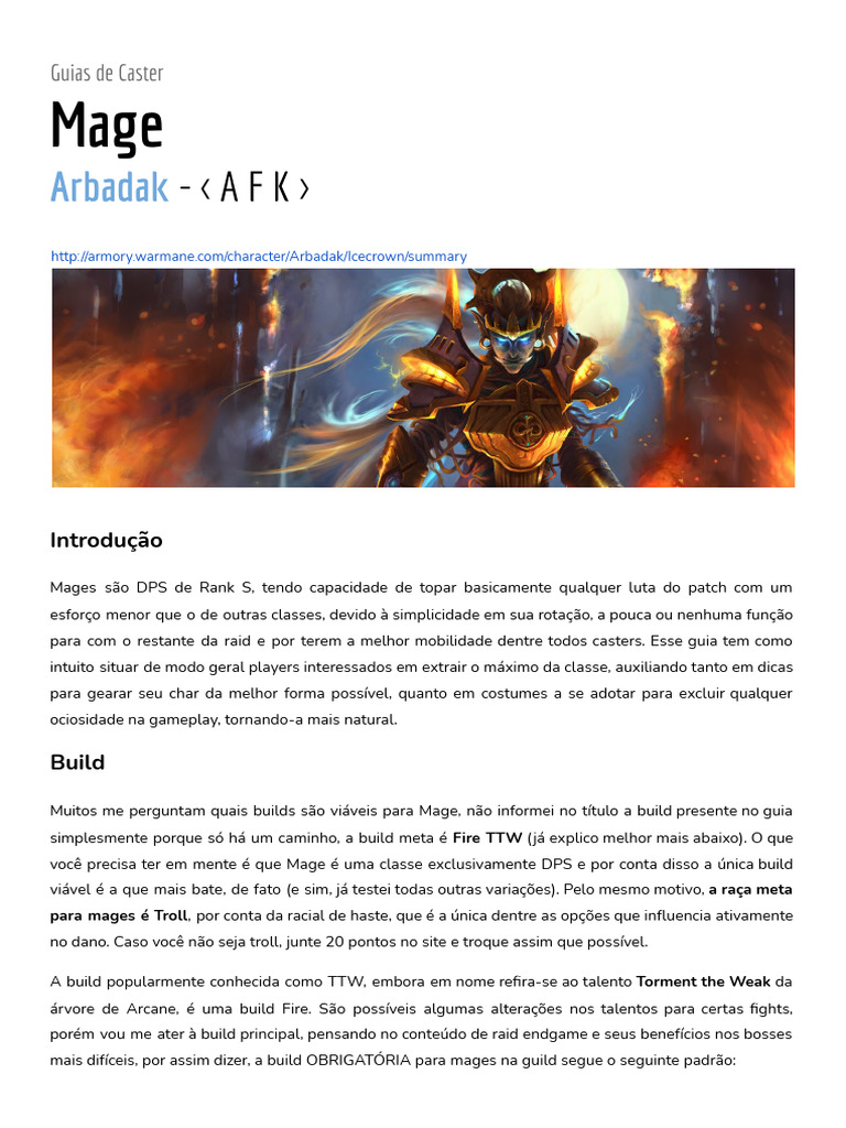 MAGE - Guia Completo | PDF