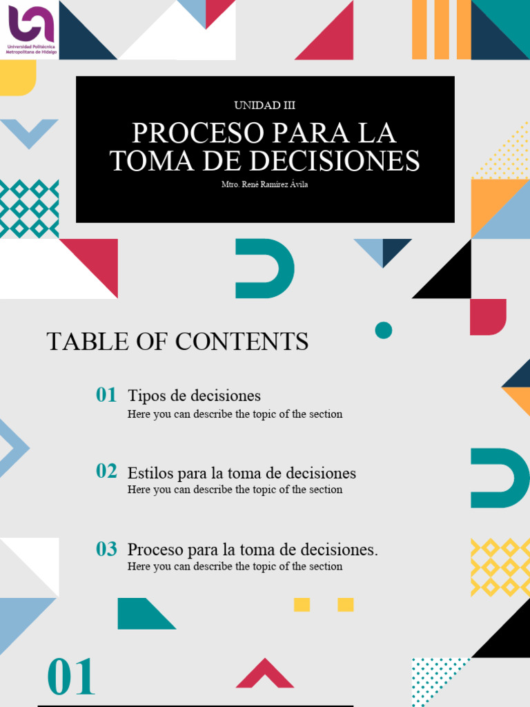 Ian Proceso para La Toma de Decisiones Rai Dos | PDF
